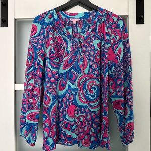 Lilly Pulitzer Elsa Blouse - Medium